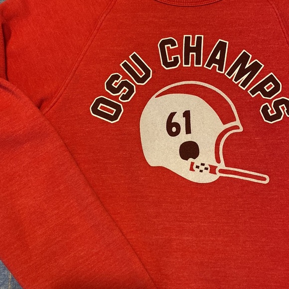 Homage Ohio State Womens Red Sweatshirt size XS - Picture 4 of 7